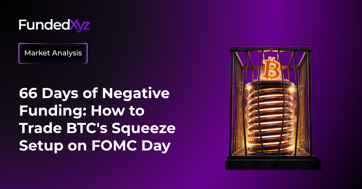 66 Days of Negative Funding: How to Trade BTC's Squeeze Setup on FOMC Day