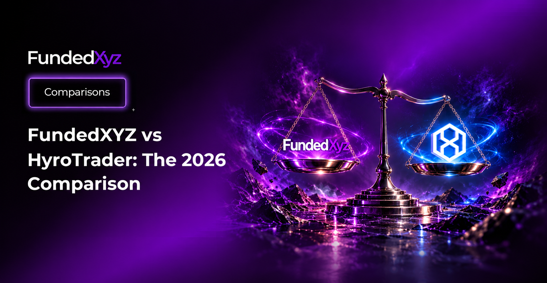 FundedXYZ vs HyroTrader: The 2026 Comparison