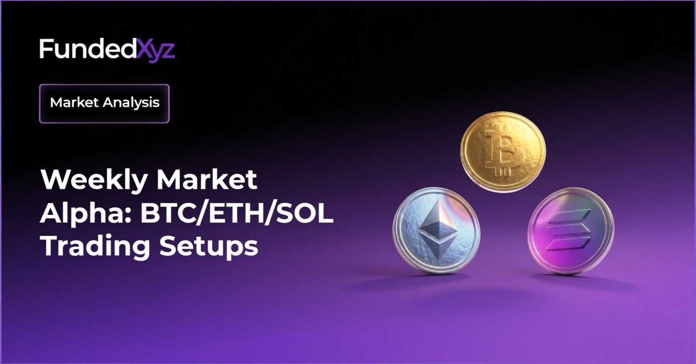 Weekly Market Alpha: BTC, ETH, SOL trading setups for funded traders